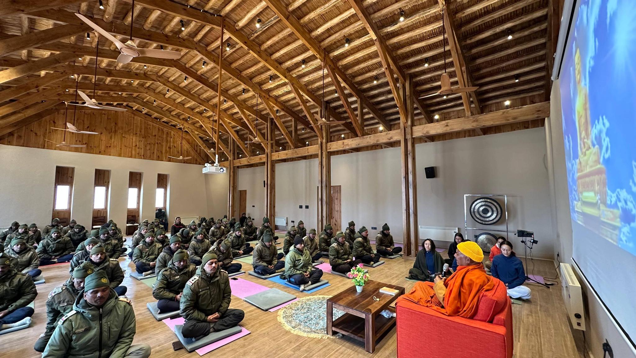 Three-day Yoga & Meditation Programme for ITBP personnel concludes